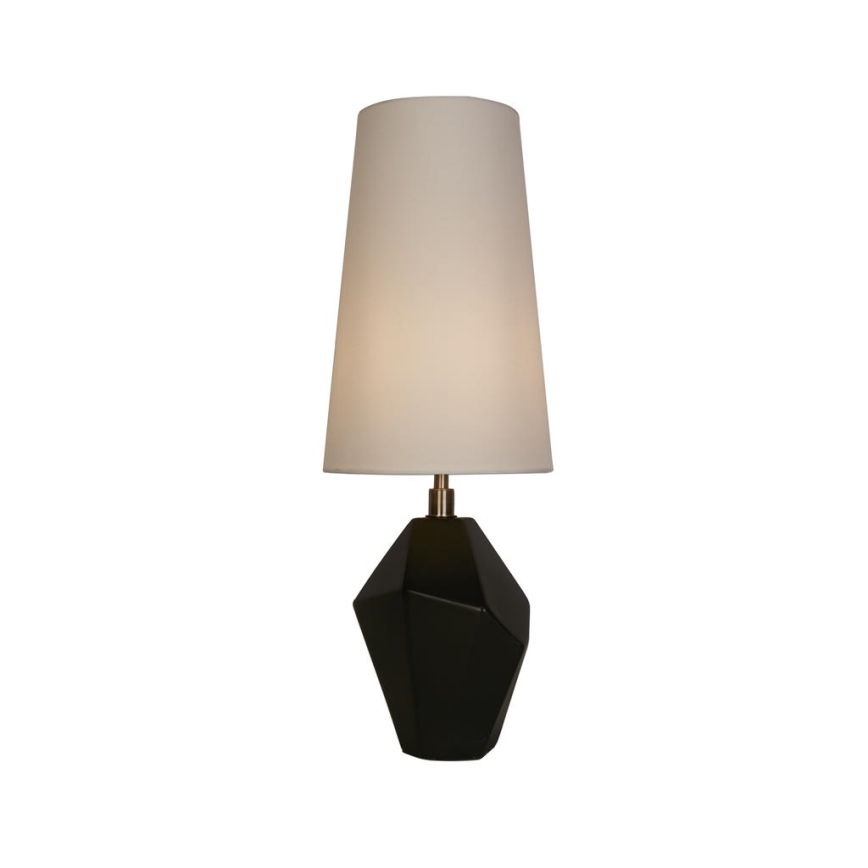 Searchlight - Stolní lampa APEX 1xE27/60W/230V černá/šedá