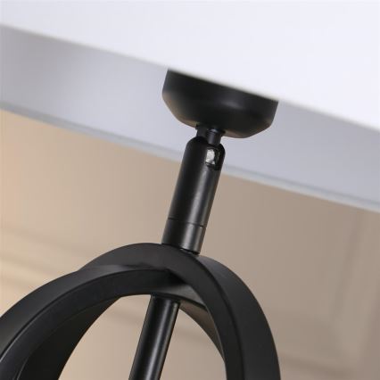 Searchlight - Stolní lampa CHIC 1xE27/60W/230V bílá