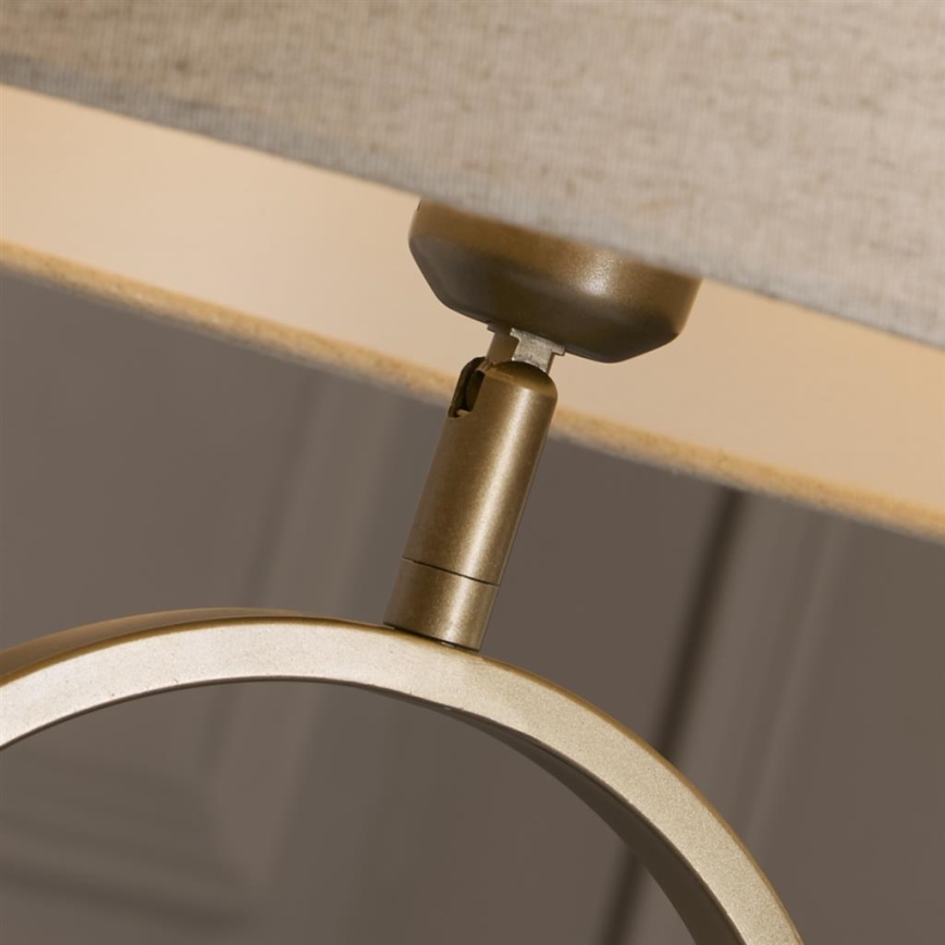 Searchlight - Stolní lampa MODISH 1xE27/60W/230V krémová