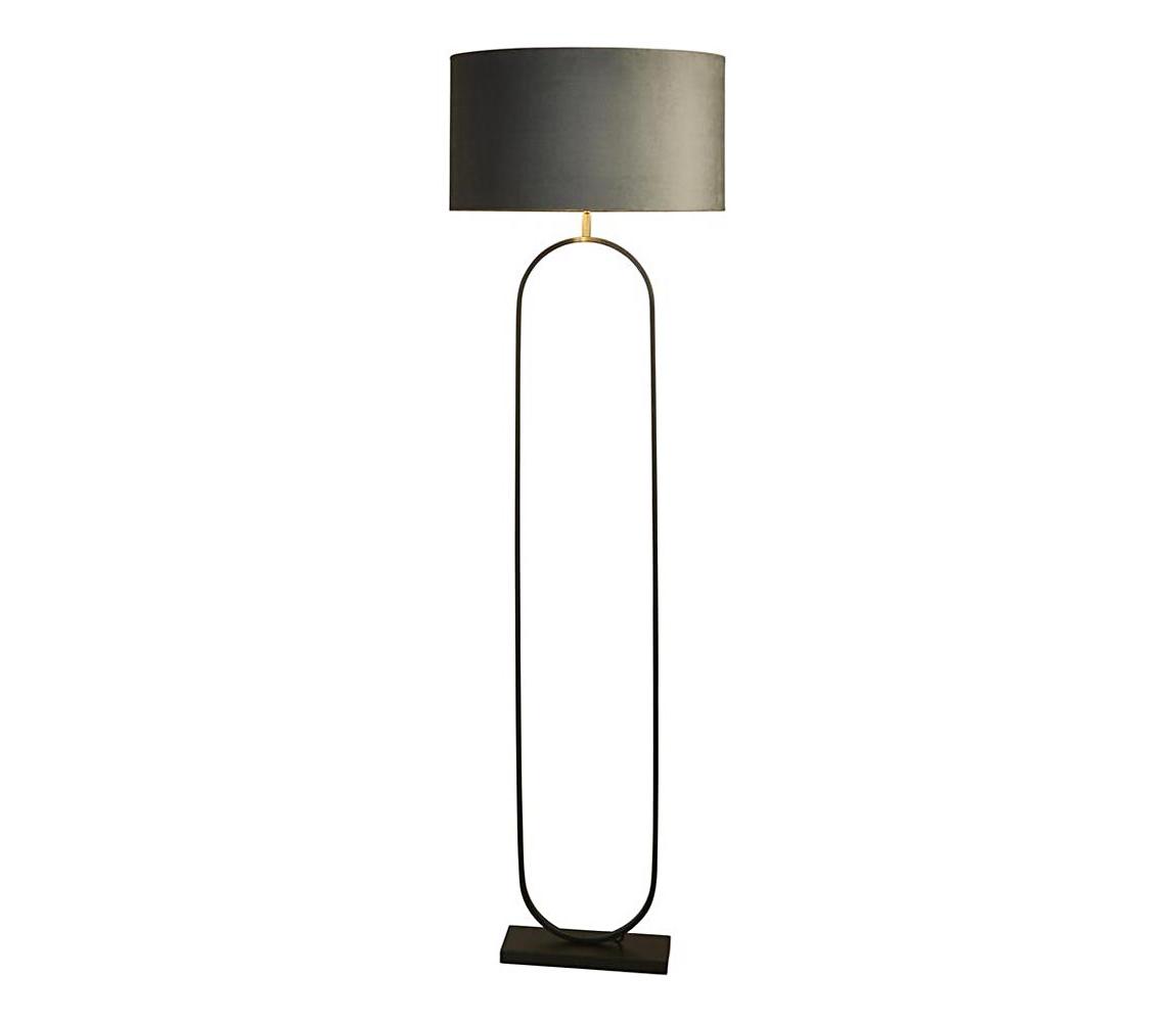 Searchlight EU95101DGY - Stojací lampa MODISH 1xE27/60W/230V šedá EU95101DGY Šedá,Černá