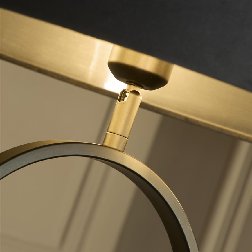 Searchlight - Stojací lampa MODISH 1xE27/60W/230V šedá