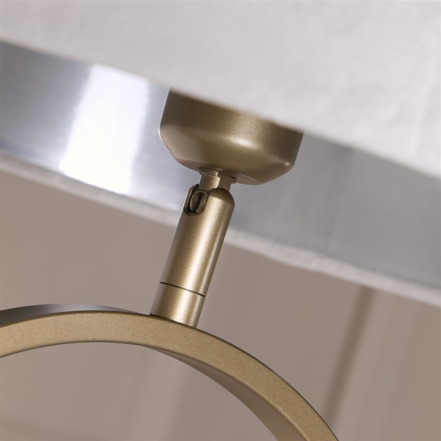 Searchlight - Stojací lampa MODISH 1xE27/60W/230V šedá