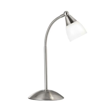Searchlight - Stmívatelná dotyková stolní lampa TOUCHE 1xG9/20W/230V matný chrom