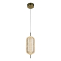 Searchlight - LED Lustr na lanku CAPSULE LED/19W/230V
