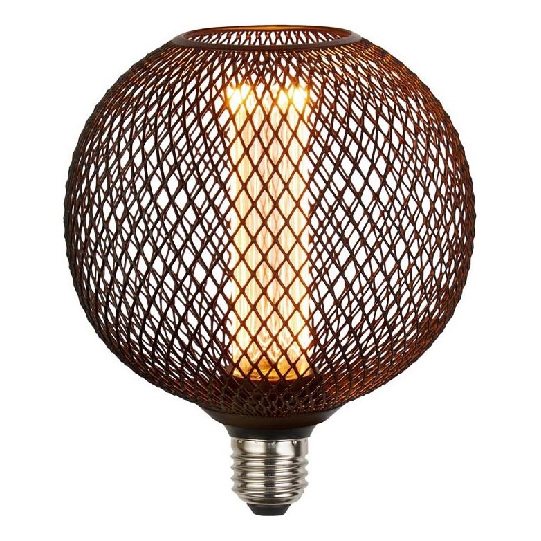 Searchlight  - LED Stmívatelná dekorační žárovka WIRE MESH E27/4,5W/230V 2700K