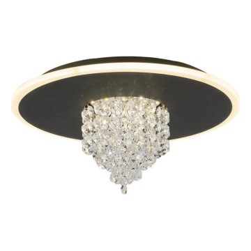 Searchlight - LED Stmívatelné stropní svítidlo DELUGE LED/20W/230V pr. 31,5 cm černá