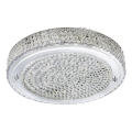 Searchlight - LED Stropní svítidlo FLUSH LED/24W/230V pr. 40 cm chrom