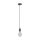 Searchlight - Lustr na lanku SUSPENSION 1xE27/60W/230V antracit