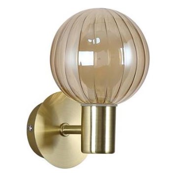 Searchlight - Nástěnné svítidlo LUMINSPHERE 1xG9/7W/230V mosaz