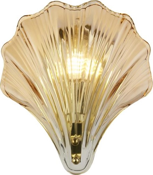 Searchlight - Nástěnné svítidlo SHELL 1xG9/7W/230V kouřová