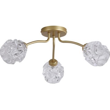 Searchlight - Přisazený lustr ASTRAL 3xG9/33W/230V zlatá