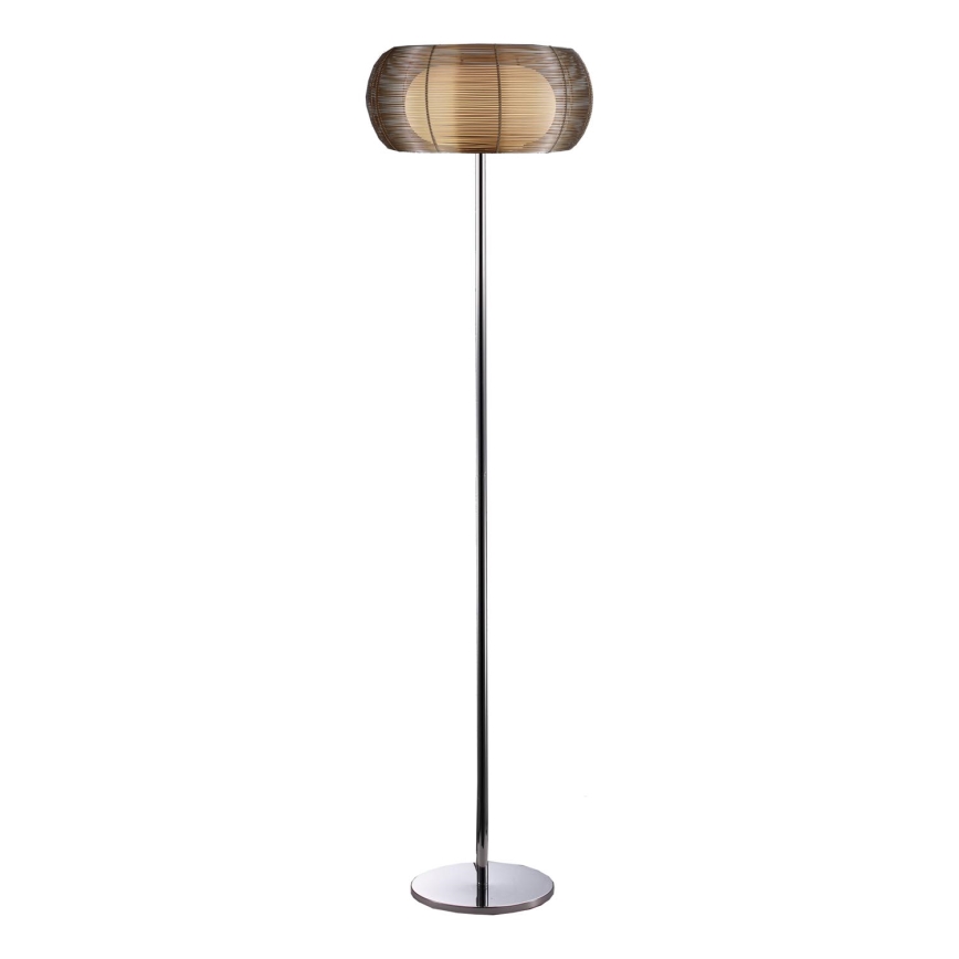 Searchlight - Stojací lampa 2xE27/60W/230V hnědá