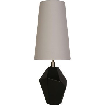 Searchlight - Stolní lampa APEX 1xE27/60W/230V černá/šedá