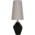 Searchlight - Stolní lampa APEX 1xE27/60W/230V černá/šedá