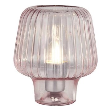 Searchlight - Stolní lampa ARIA 1xE27/10W/230V růžová