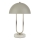 Searchlight - Stolní lampa DOME 1xG9/7W/230V stříbrná
