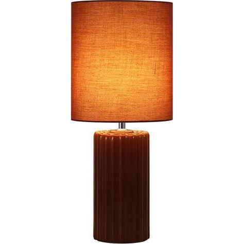 Searchlight - Stolní lampa GROOVE 1xE14/60W/230V burgundy