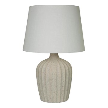 Searchlight - Stolní lampa PADSTOW 1xE27/60W/230V krémová