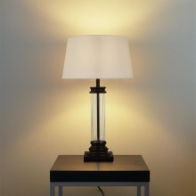 Searchlight - Stolní lampa PEDESTAL 1xE27/60W/230V černá