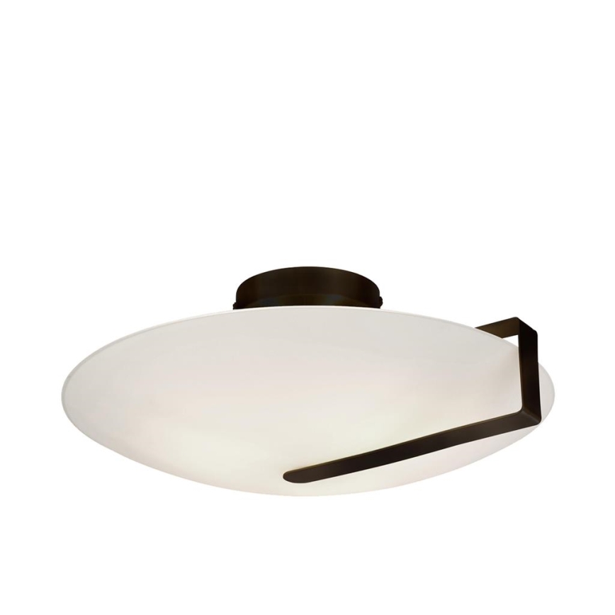 Searchlight - Stropní svítidlo SUNDIAL 3xE27/40W/230V černá