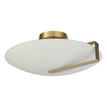 Searchlight - Stropní svítidlo SUNDIAL 3xE27/40W/230V zlatá
