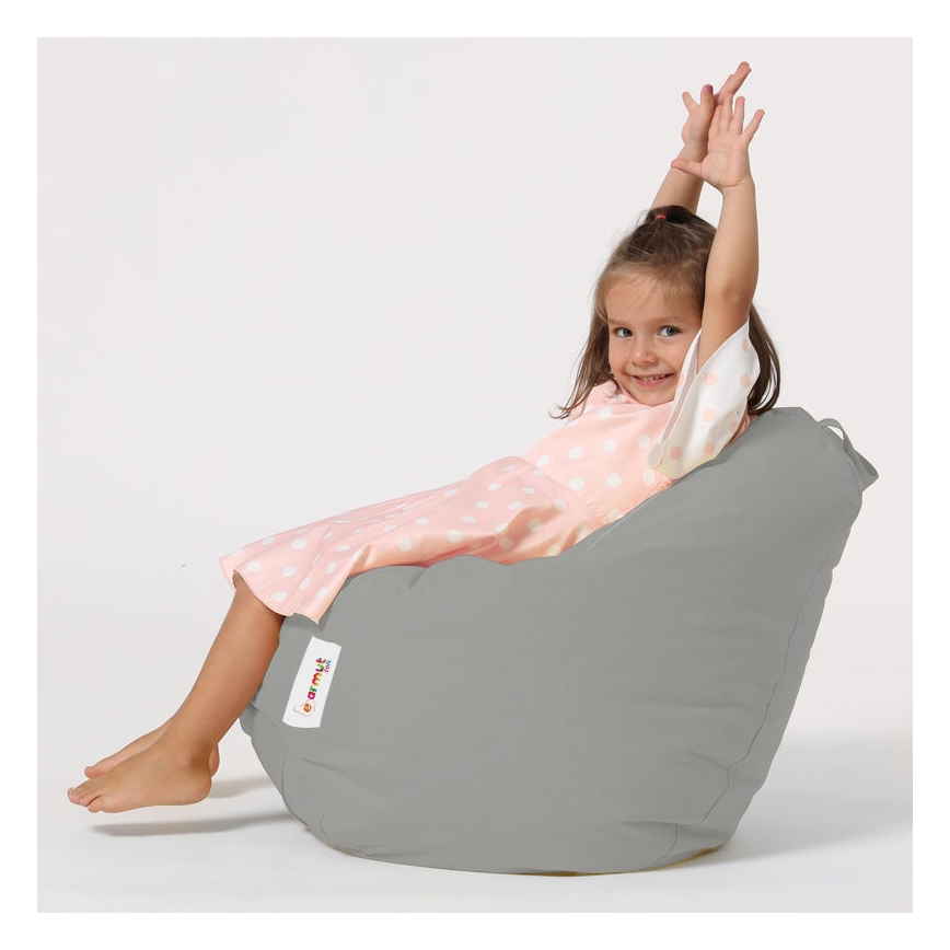 Sedací vak 60x60 cm světle šedá