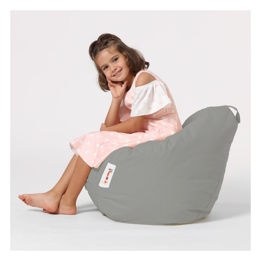 Sedací vak 60x60 cm světle šedá