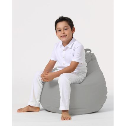 Sedací vak 60x60 cm světle šedá