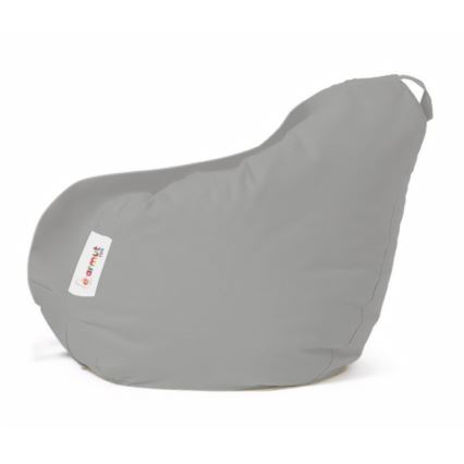 Sedací vak 60x60 cm světle šedá