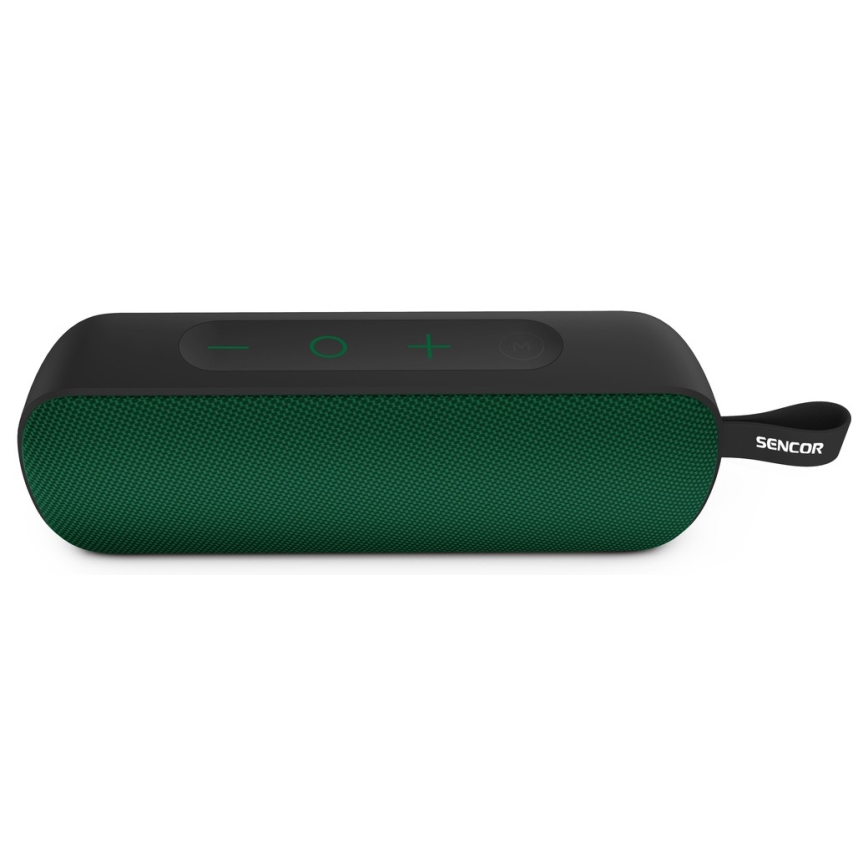 Sencor - Bezdrátový reproduktor 10W 2000 mAh IPX7 zelená