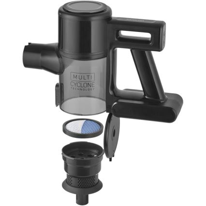 Sencor - Bezdrátový tyčový vysavač 2v1 200W/2600 mAh černá