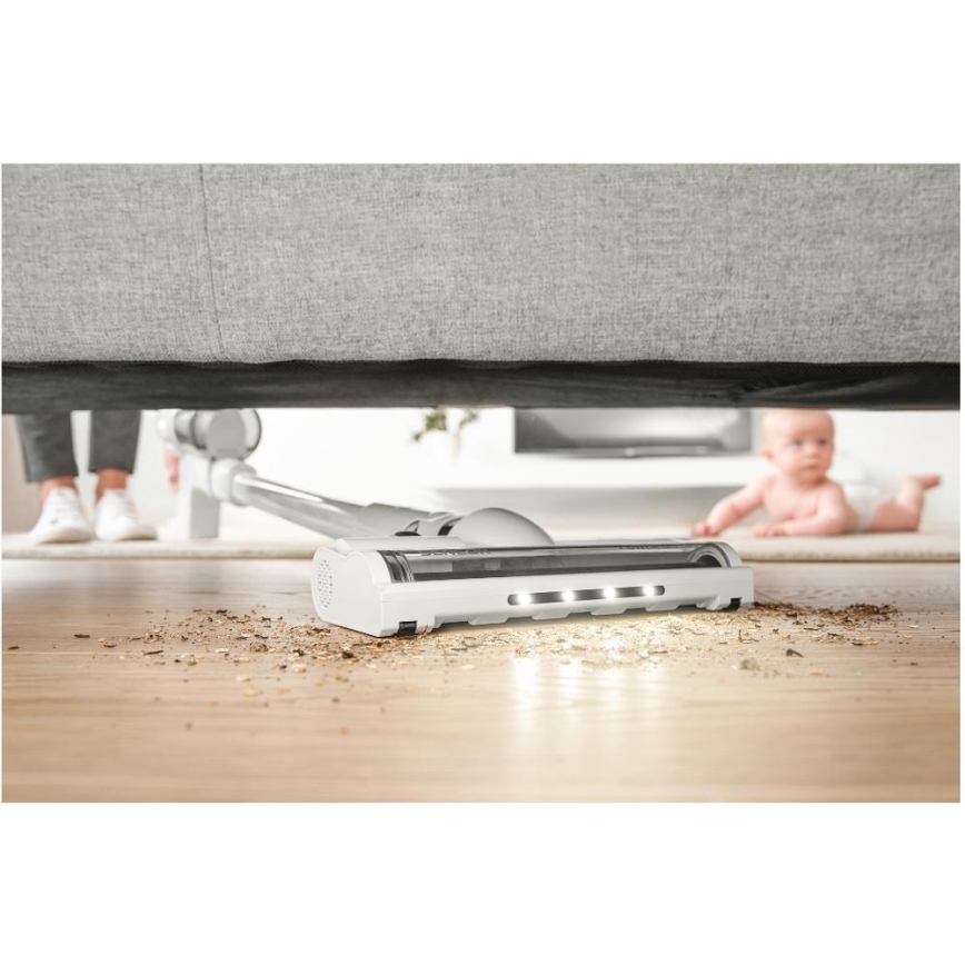 Sencor - Bezdrátový tyčový vysavač 2v1 250W/2200 mAh bílá