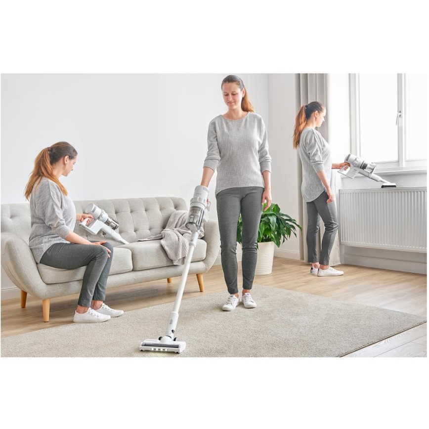 Sencor - Bezdrátový tyčový vysavač 2v1 250W/2200 mAh bílá