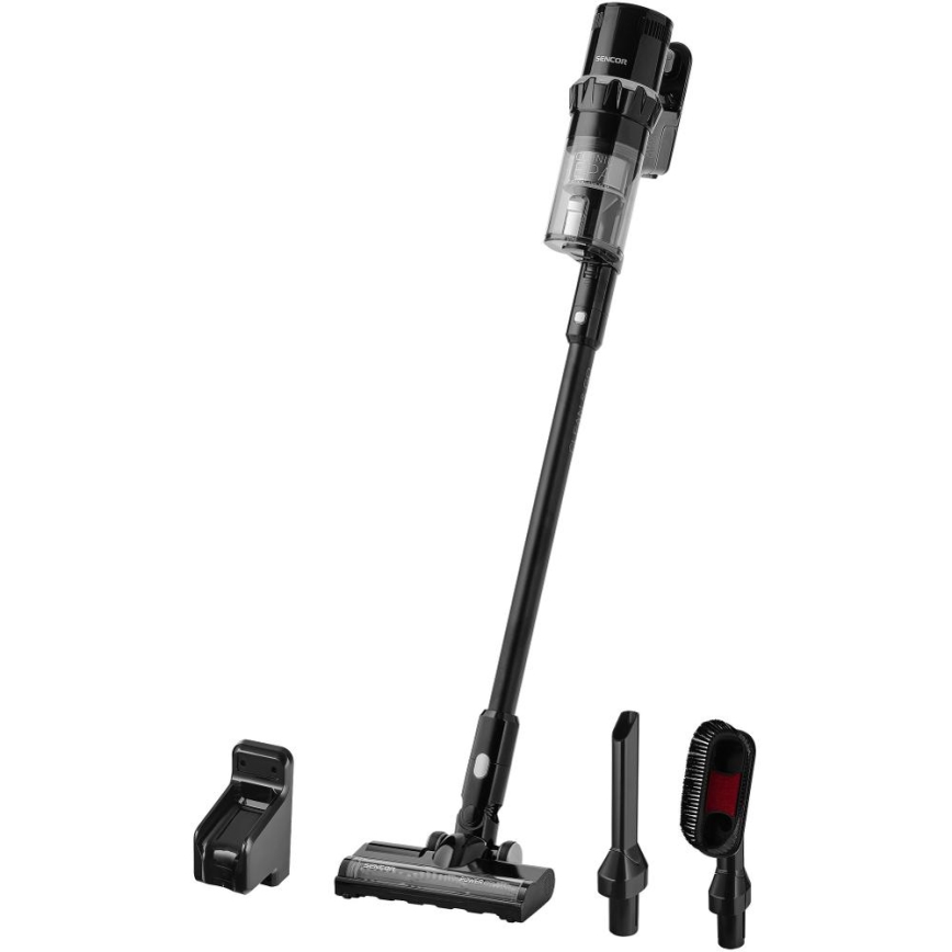 Sencor - Bezdrátový tyčový vysavač 2v1 250W/2200 mAh černá