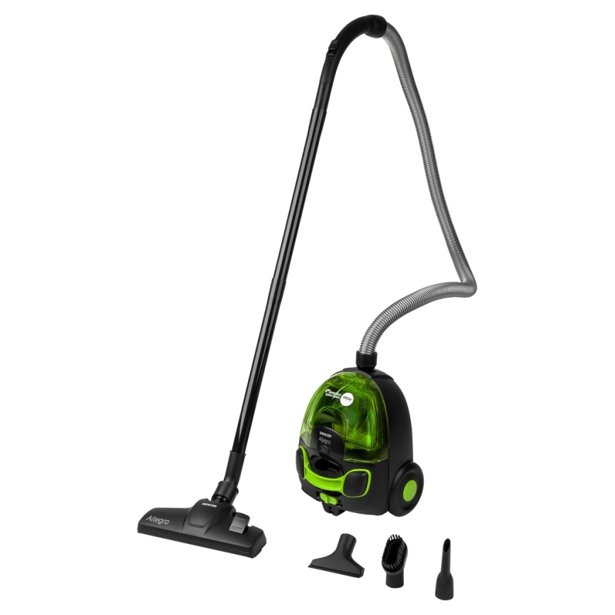 Sencor - Bezsáčkový vysavač 1,5 l 890W/230V zelená/černá