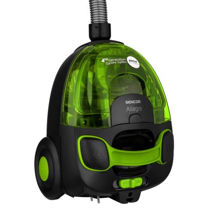 Sencor - Bezsáčkový vysavač 1,5 l 890W/230V zelená/černá