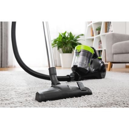 Sencor - Bezsáčkový vysavač 2 l 700W/230V černá/zelená