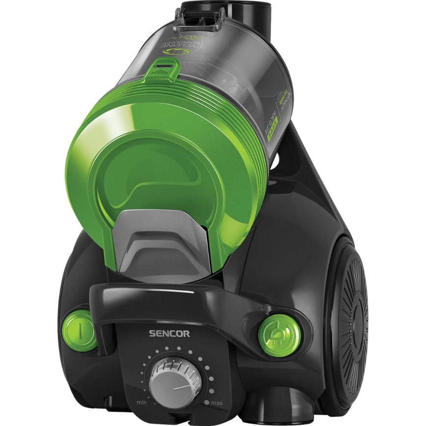Sencor - Bezsáčkový vysavač 2 l 700W/230V černá/zelená
