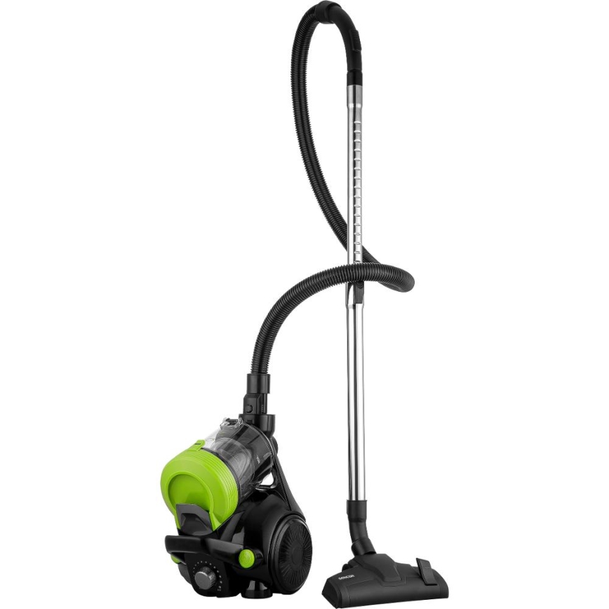 Sencor - Bezsáčkový vysavač 2 l 700W/230V černá/zelená