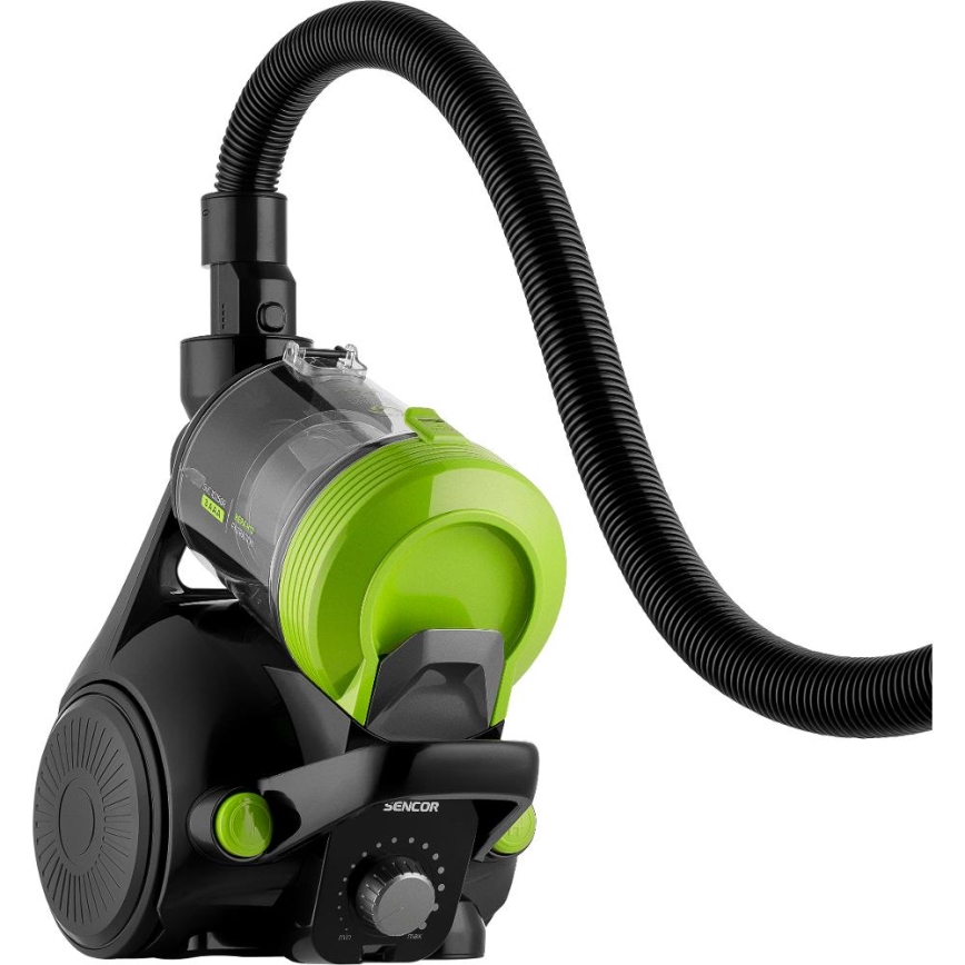 Sencor - Bezsáčkový vysavač 2 l 700W/230V černá/zelená