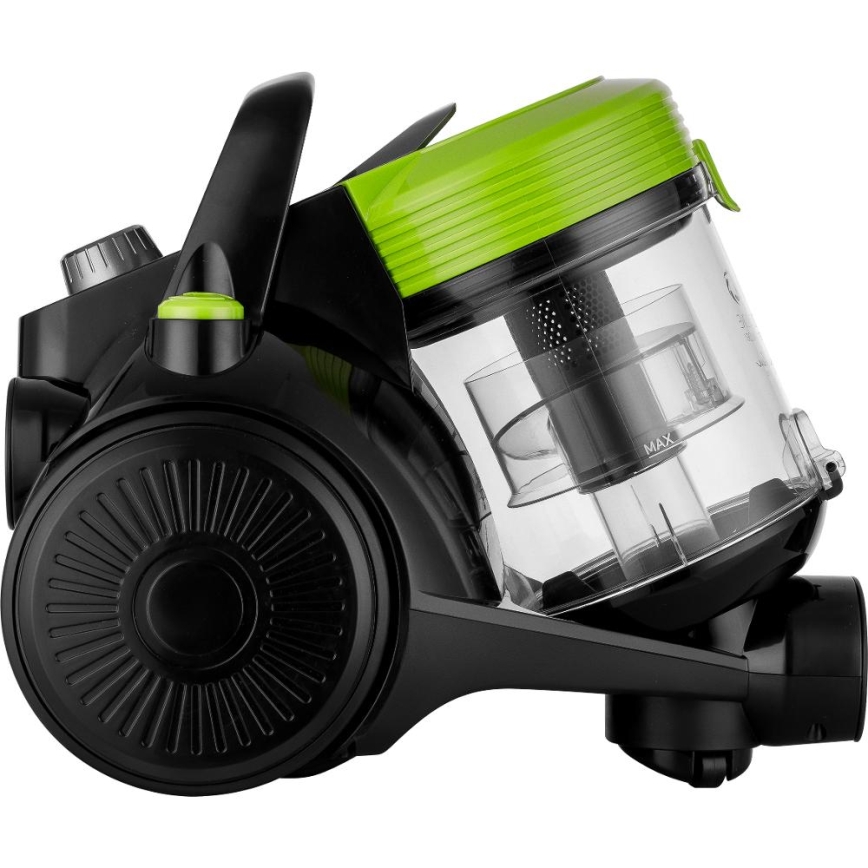 Sencor - Bezsáčkový vysavač 2 l 700W/230V černá/zelená