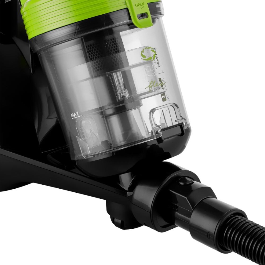 Sencor - Bezsáčkový vysavač 2 l 700W/230V černá/zelená