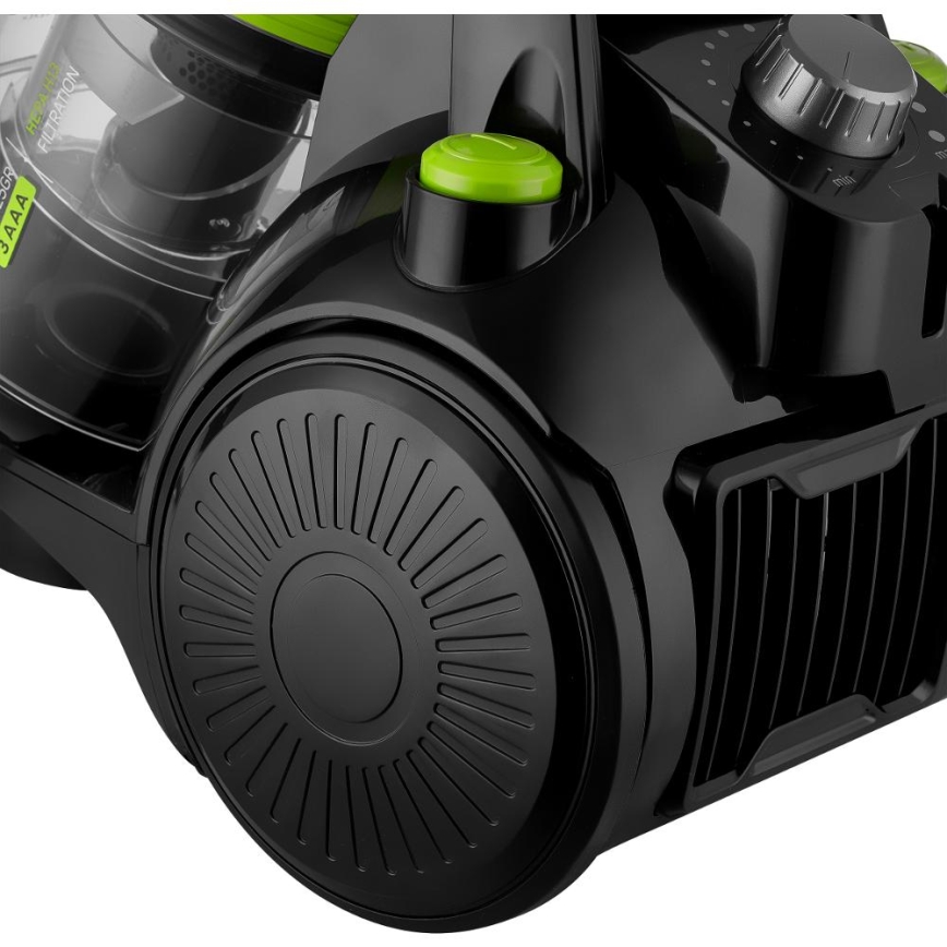 Sencor - Bezsáčkový vysavač 2 l 700W/230V černá/zelená