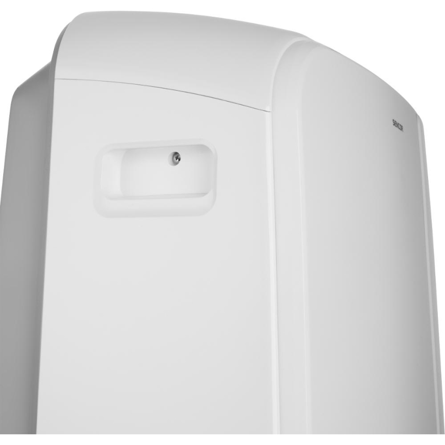 Sencor - Chytrá mobilní klimatizace 3v1 včetně kompletního příslušenství 1450W/230V 12000 BTU Wi-Fi bílá + dálkové ovládání
