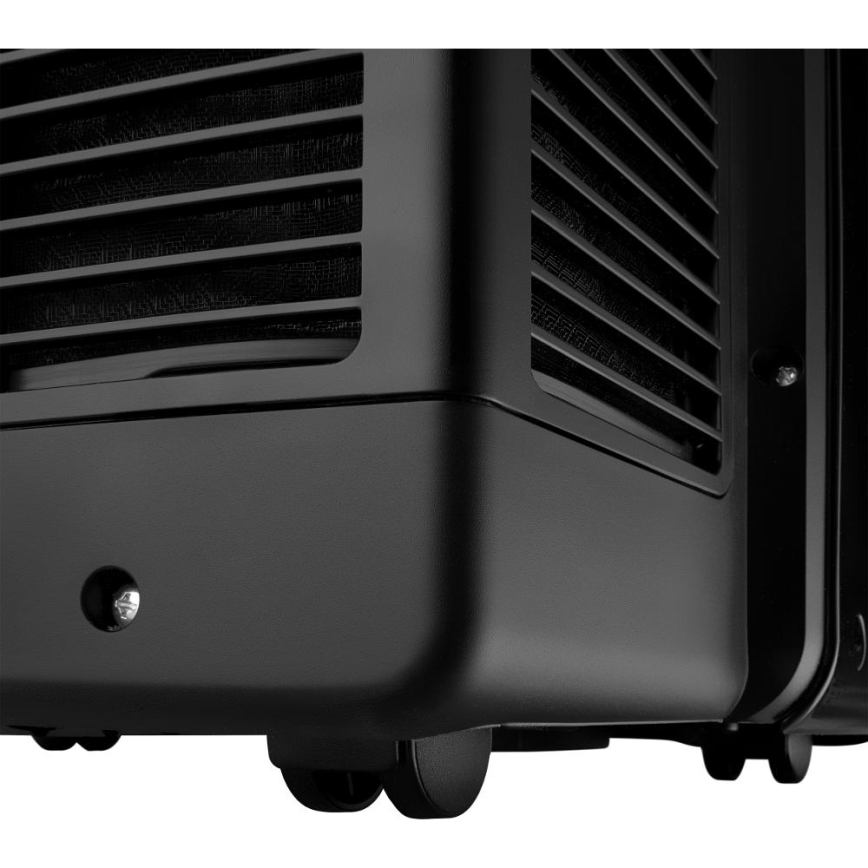 Sencor - Chytrá mobilní klimatizace 3v1 včetně kompletního příslušenství 1450W/230V 12000 BTU Wi-Fi černá + dálkové ovládání