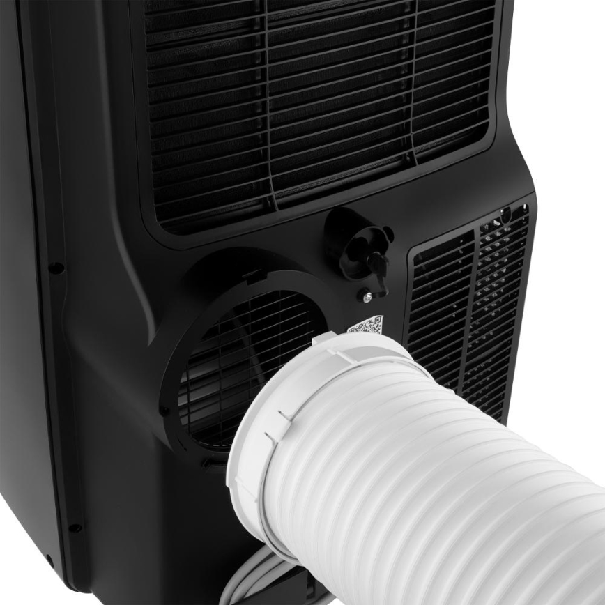 Sencor - Chytrá mobilní klimatizace 3v1 včetně kompletního příslušenství 1450W/230V 12000 BTU Wi-Fi černá + dálkové ovládání