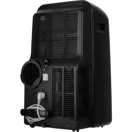 Sencor - Chytrá mobilní klimatizace 3v1 včetně kompletního příslušenství 1450W/230V 12000 BTU Wi-Fi černá + dálkové ovládání