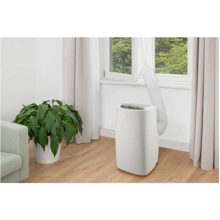 Sencor - Chytrá mobilní klimatizace 3v1 včetně kompletního příslušenství 1700W/230V 16000 BTU Wi-Fi + dálkové ovládání