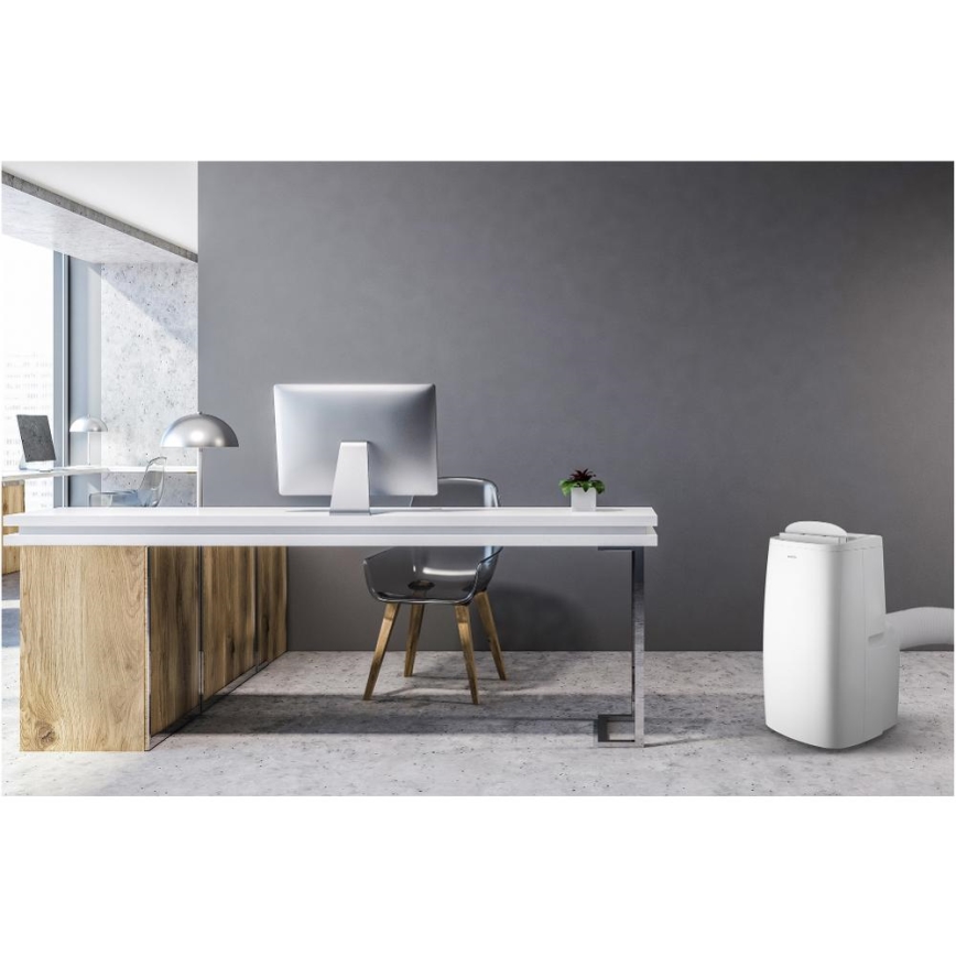 Sencor - Chytrá mobilní klimatizace 3v1 včetně kompletního příslušenství 1700W/230V 16000 BTU Wi-Fi + dálkové ovládání