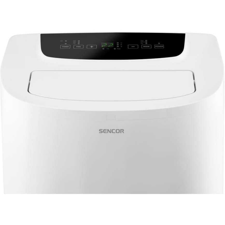 Sencor - Chytrá mobilní klimatizace 3v1 včetně kompletního příslušenství 1700W/230V 16000 BTU Wi-Fi + dálkové ovládání